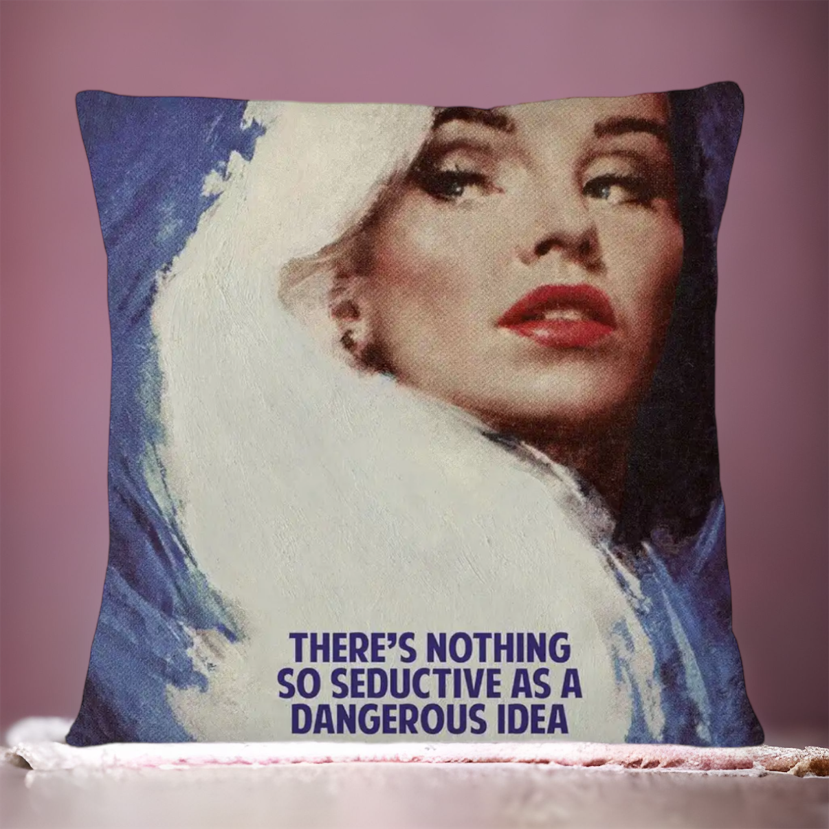 Altered Art Cushion | Slogan Cushions |