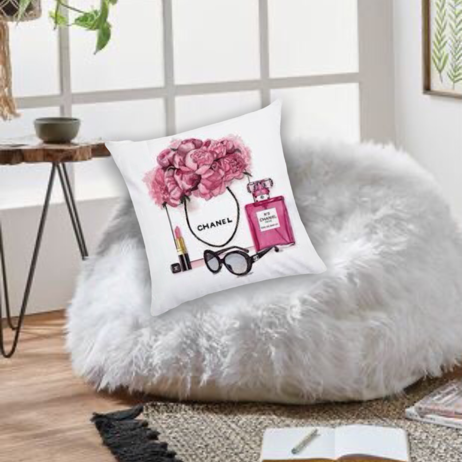 Perfume Bottle Cushion Cover - Pretty Little Presents