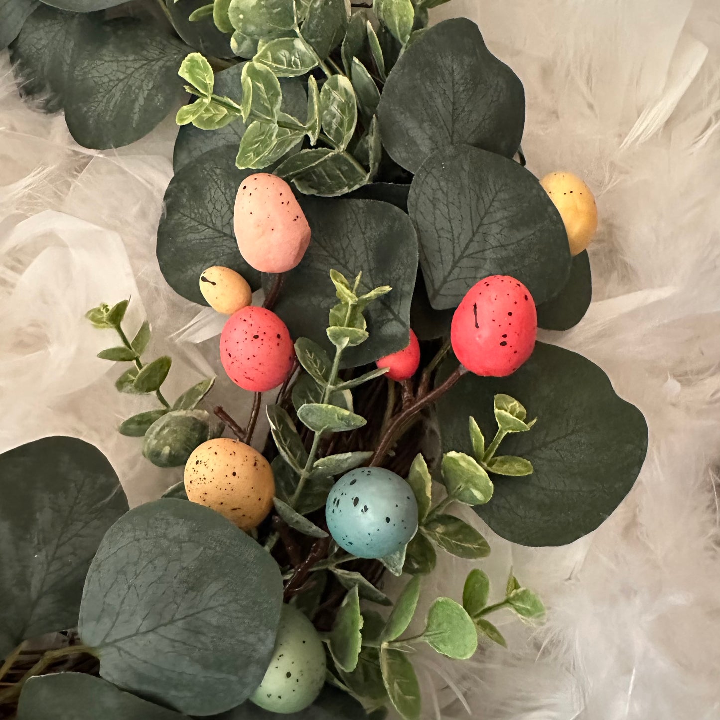Eucalyptus Easter Egg Wreath