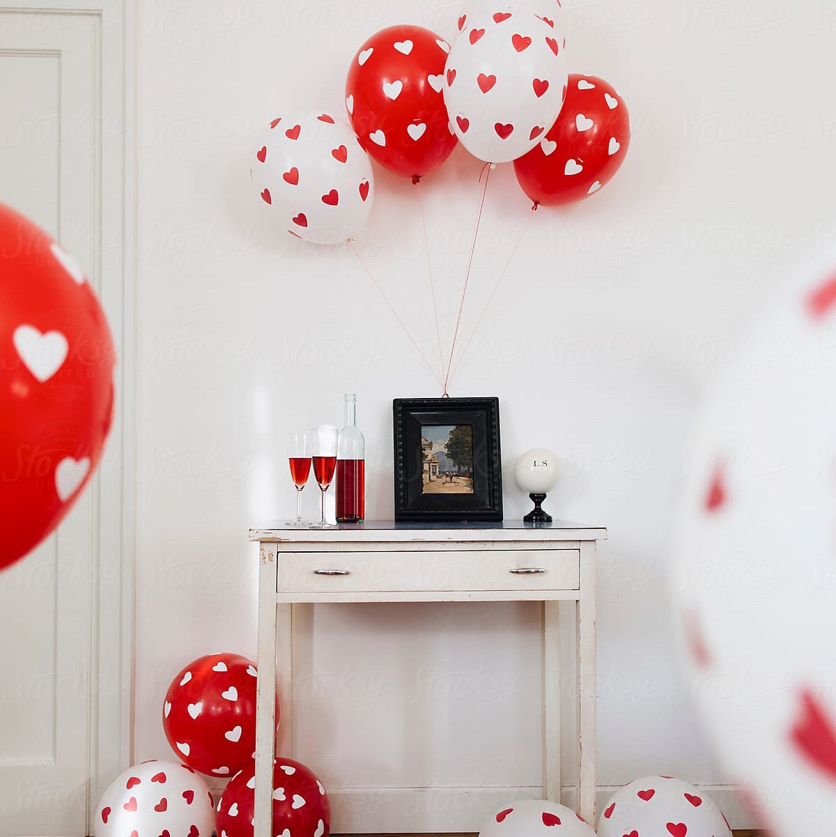 Love Heart Balloons | Valentines Balloons |