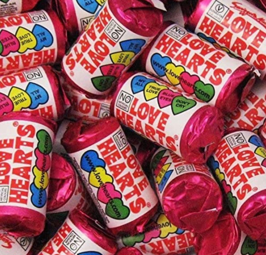 Love Heart Glass Storage Jar | Love Heart Sweets