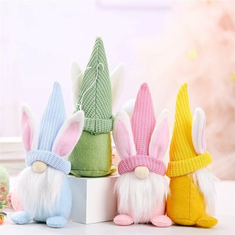 Set Of Easter Gonk Gnomes | Easter Bunny Gonks