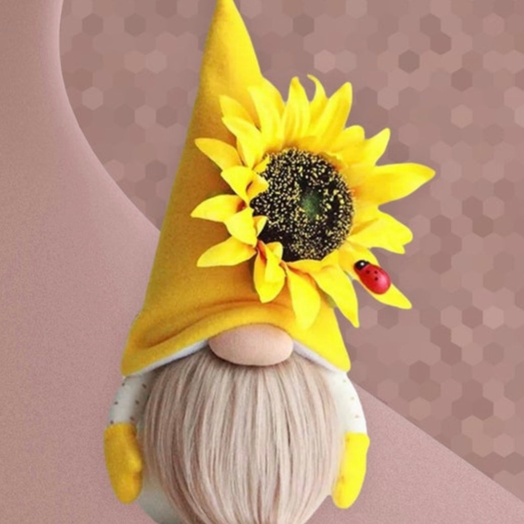 Manchester Bee Spring Sunflower Gonk Gnomes
