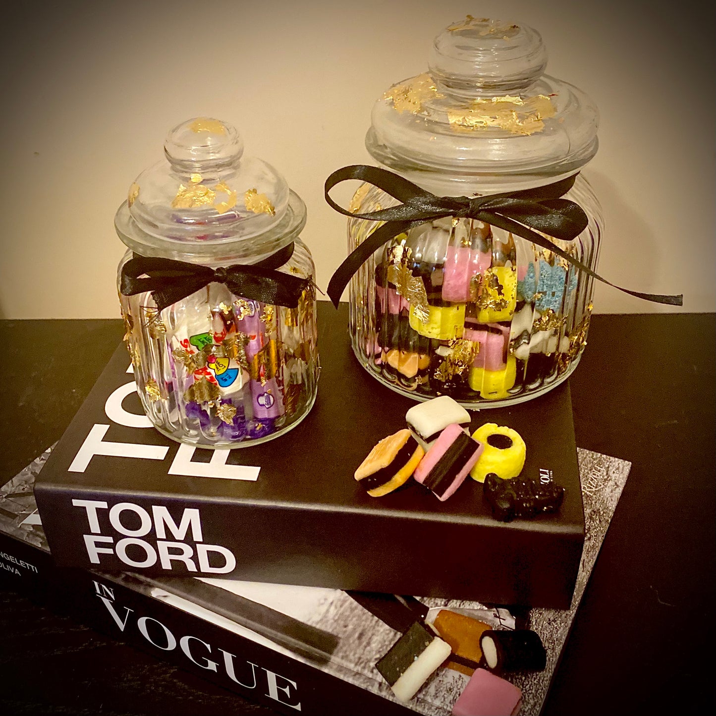 Unique Hand Foiled '𝓚𝓮𝓮𝓹 𝓘𝓽 𝓢𝔀𝓮𝓮𝓽' Candy Jar