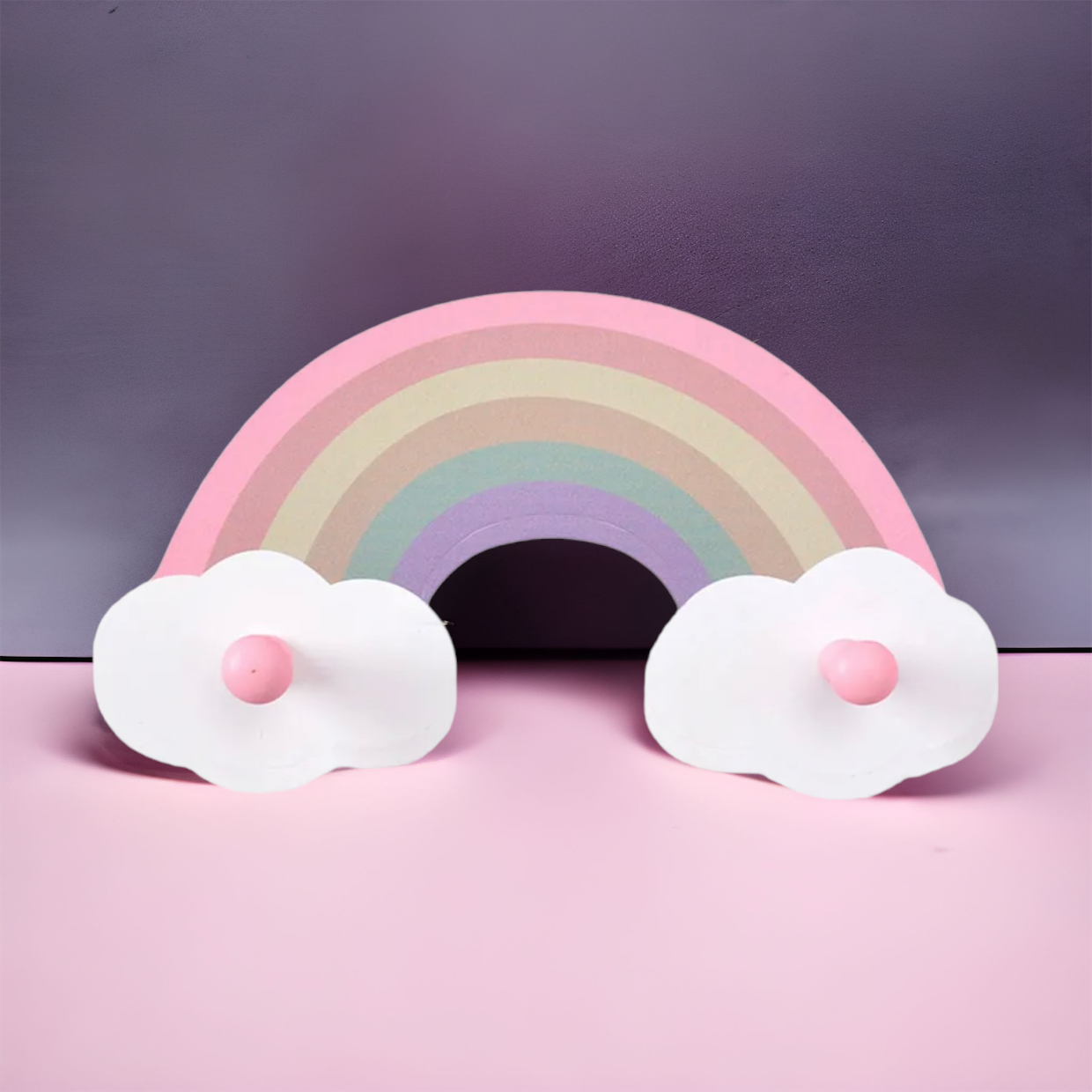 Rainbow coat hooks deals