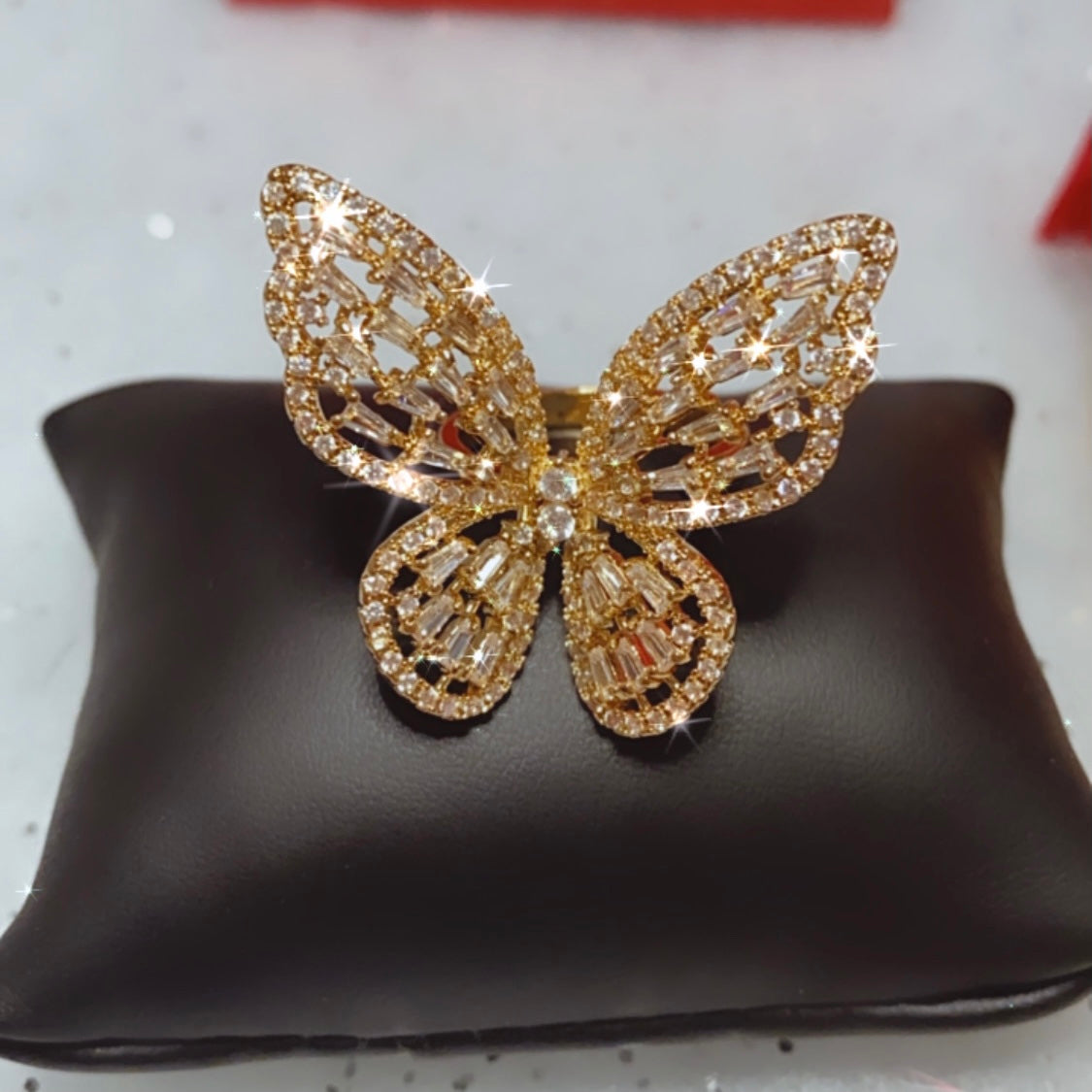 Beautiful Butterfly Bling Ring