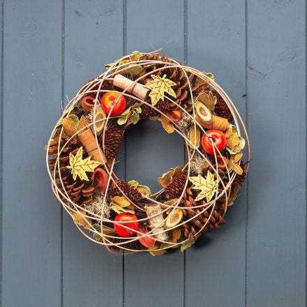 Autumn Wreath | Faux Fruit Wreath |
