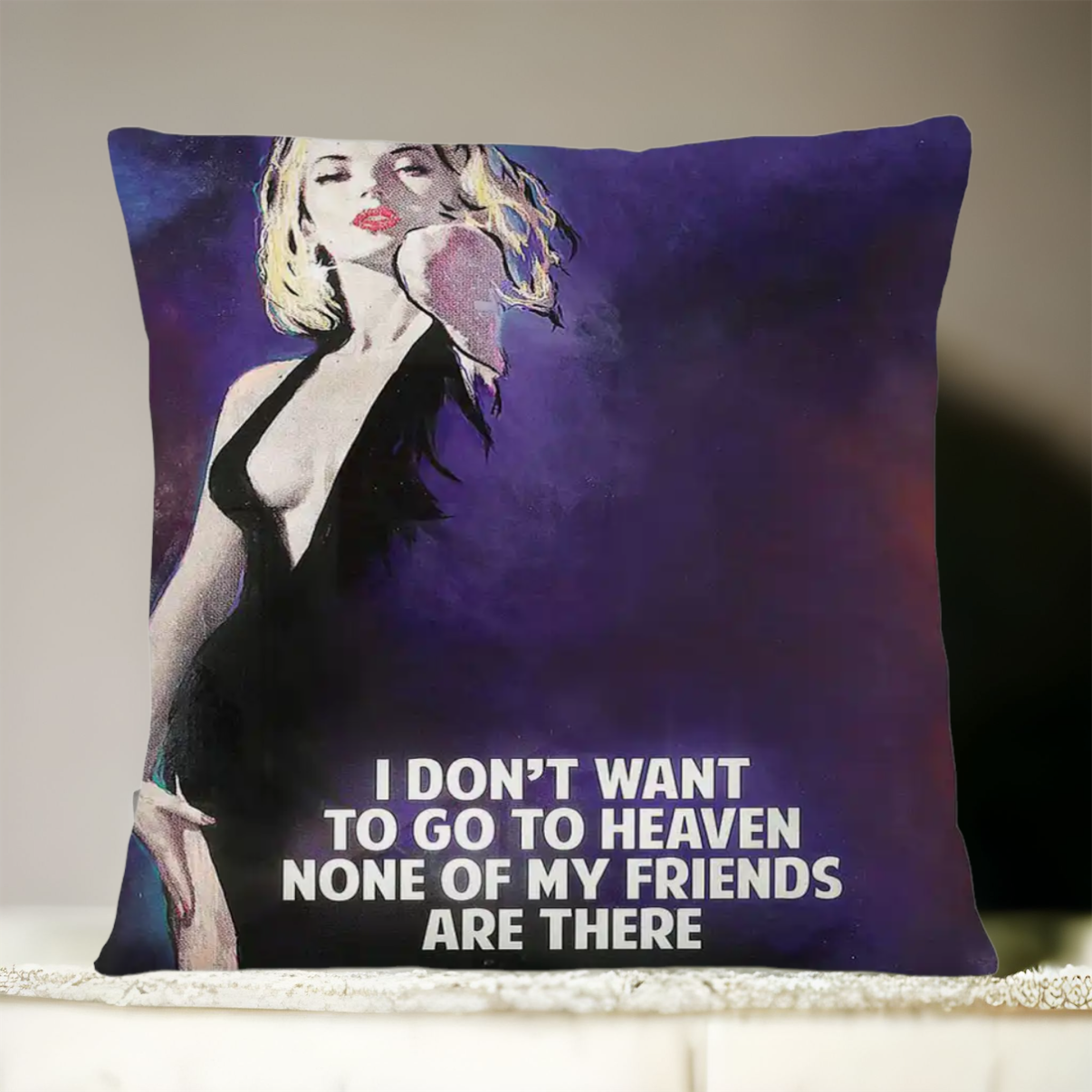 Altered Art Cushion | Slogan Cushions |