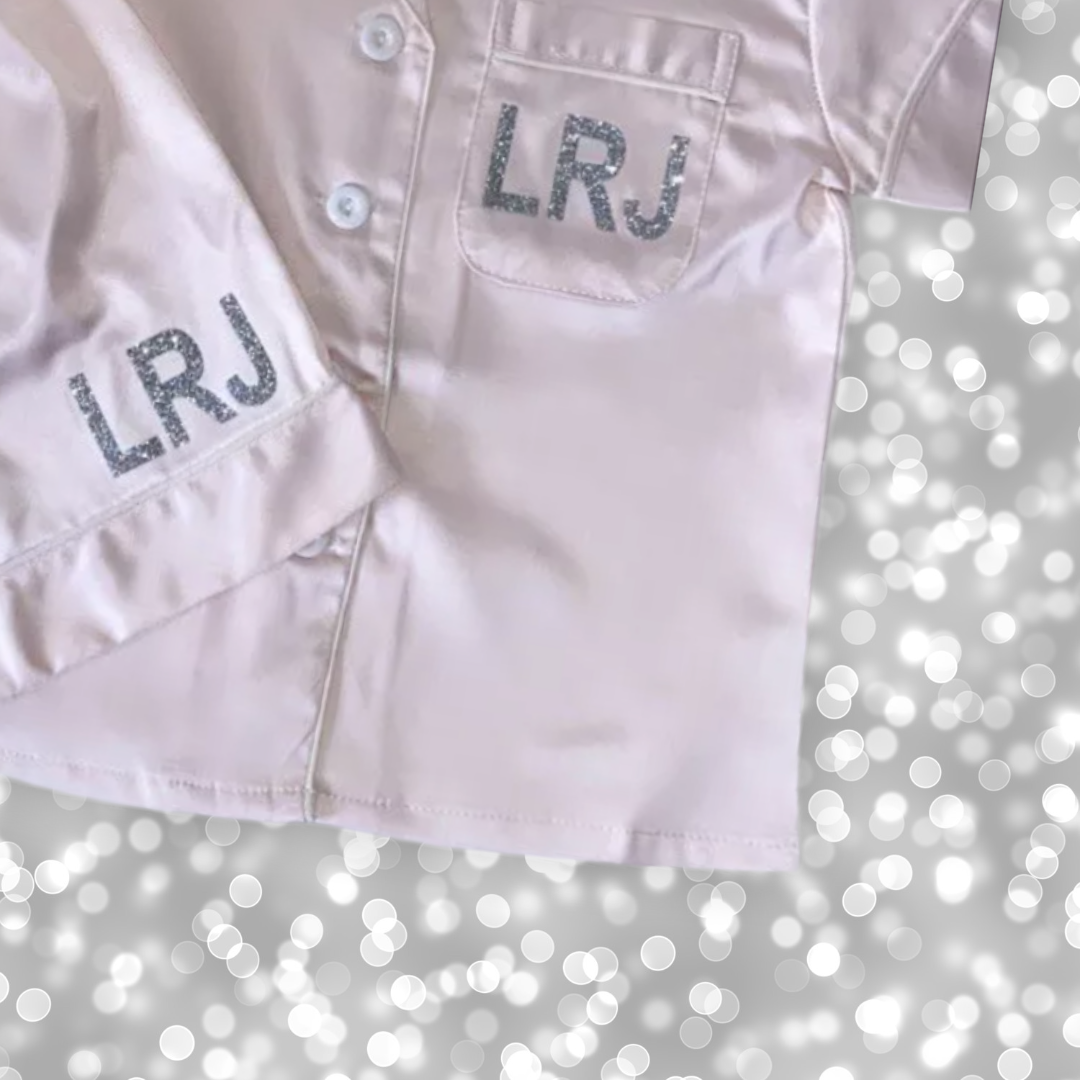 Personalised Silk 𝓕𝓵𝓸𝓻𝓮𝓷𝓬𝓮 Pyjamas - Pretty Little Presents