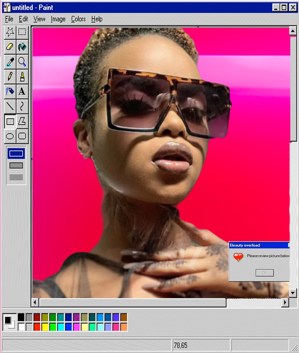 Oversized Statement ‘𝓟𝓪𝓶𝓶𝔂’ Sunglasses - Pretty Little Presents