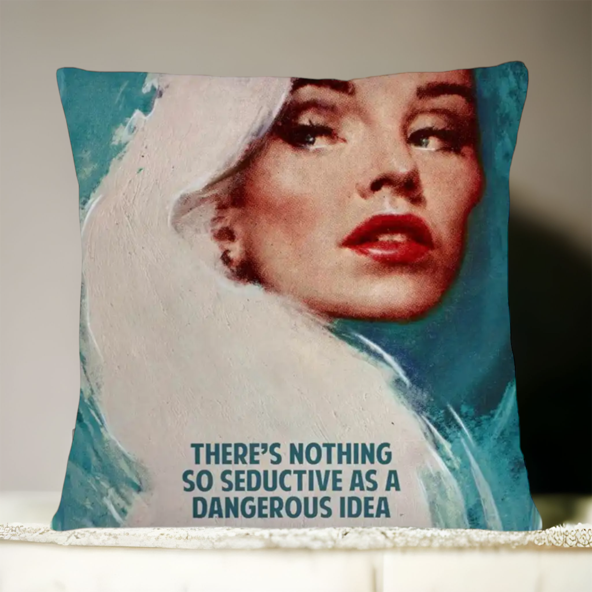 Altered Art Cushion | Slogan Cushions |