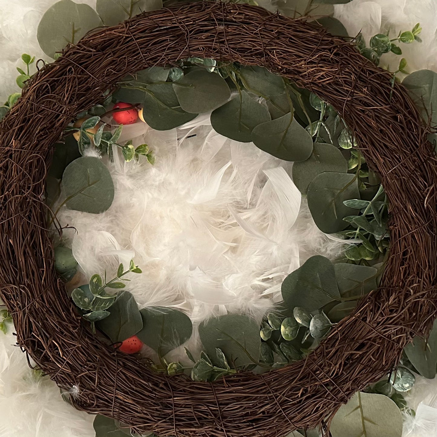 Eucalyptus Easter Egg Wreath