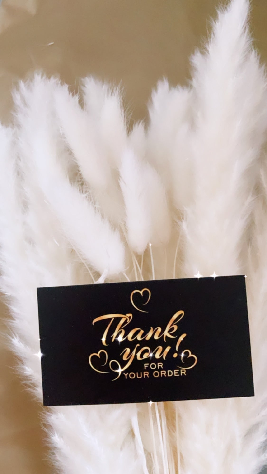 Mixed Bunny Tails & Pampas Stem βππΎπΌπ΄πβ Bouquet
