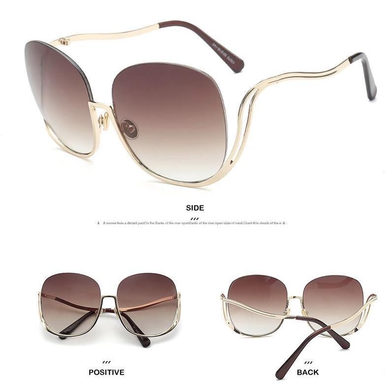 Luxury Ladies Chiฤ โ๐๐ฎ๐๐ฒ๐ฎโ Sunglasses - Pretty Little Presents