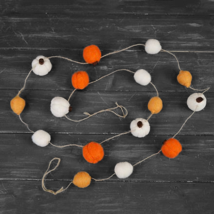 Autumn Home Decoration | Pumpkin Garland