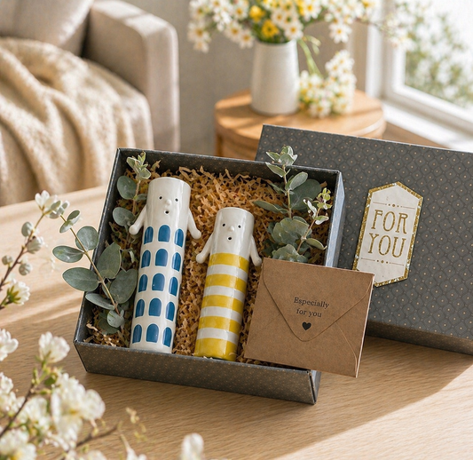 Cute & Quirky Vase Gift Set – Trending Home Décor Gifts