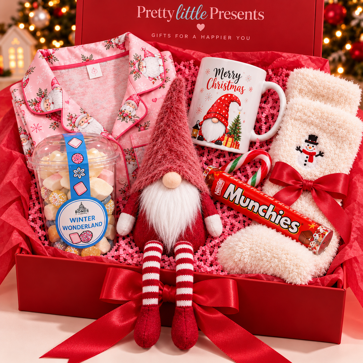 Merry Gonkmas Christmas Gift Set for Her |