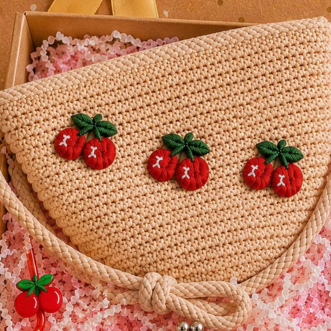 Cherry Princess Gift Box – Personalised Cherry-Themed Gift Set for Girls