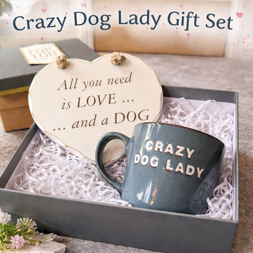 Crazy Dog Lady Gift Set