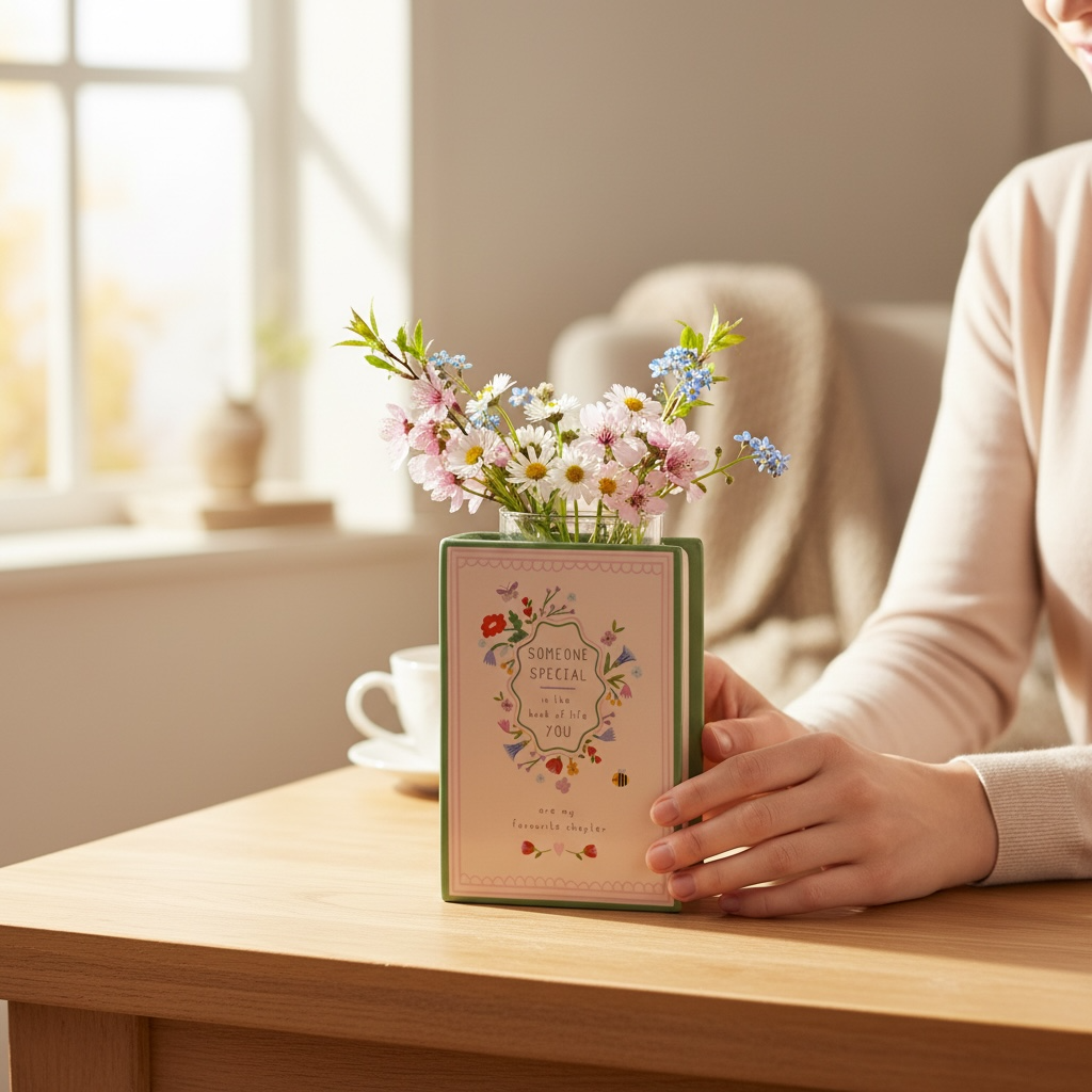 Someone Special Book Vase