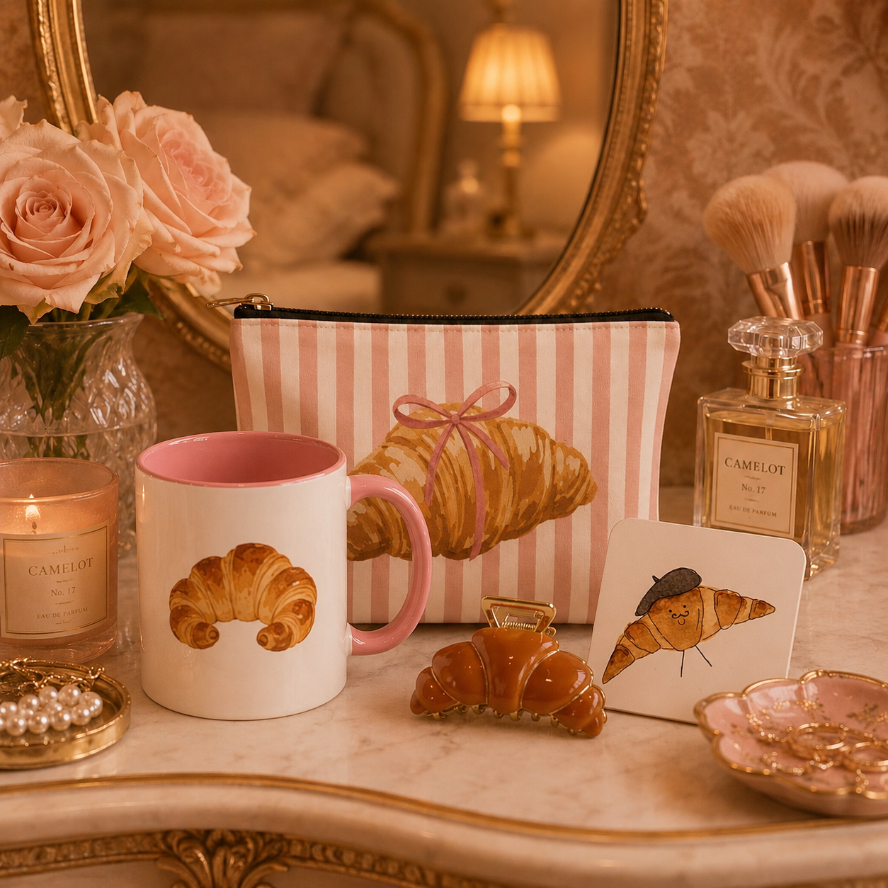 The Ultimate Cute & Cosy Croissant Self-Care Gift