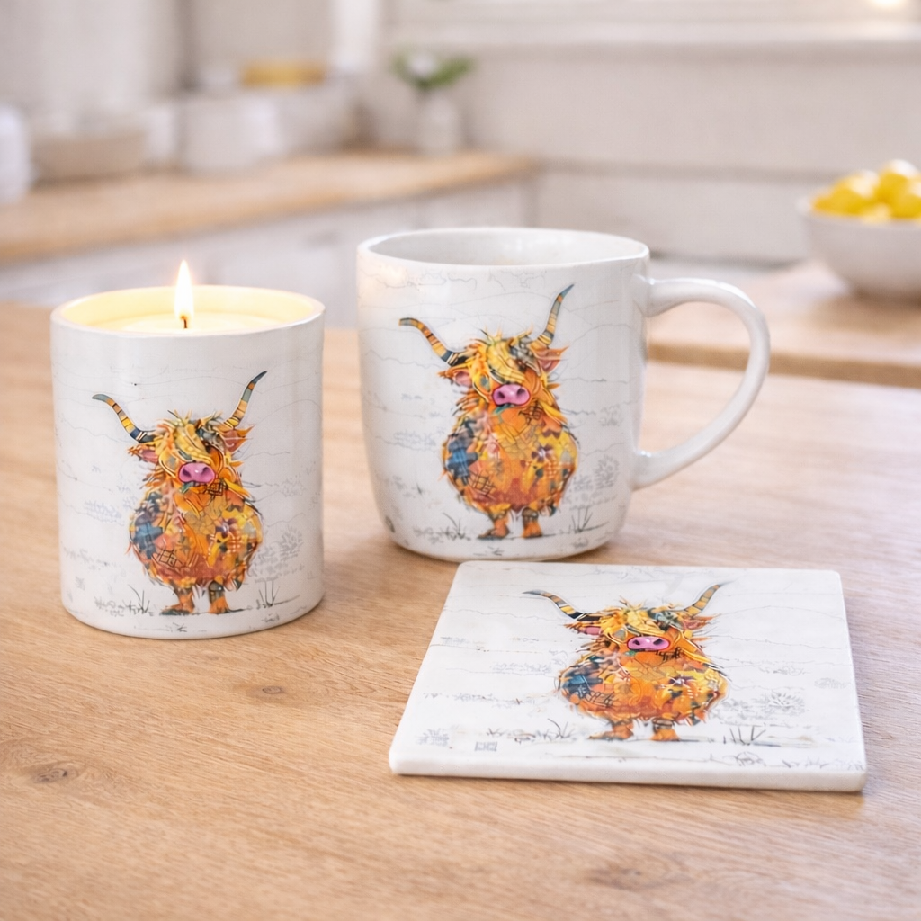 Highland Cow Luxury Gift Set