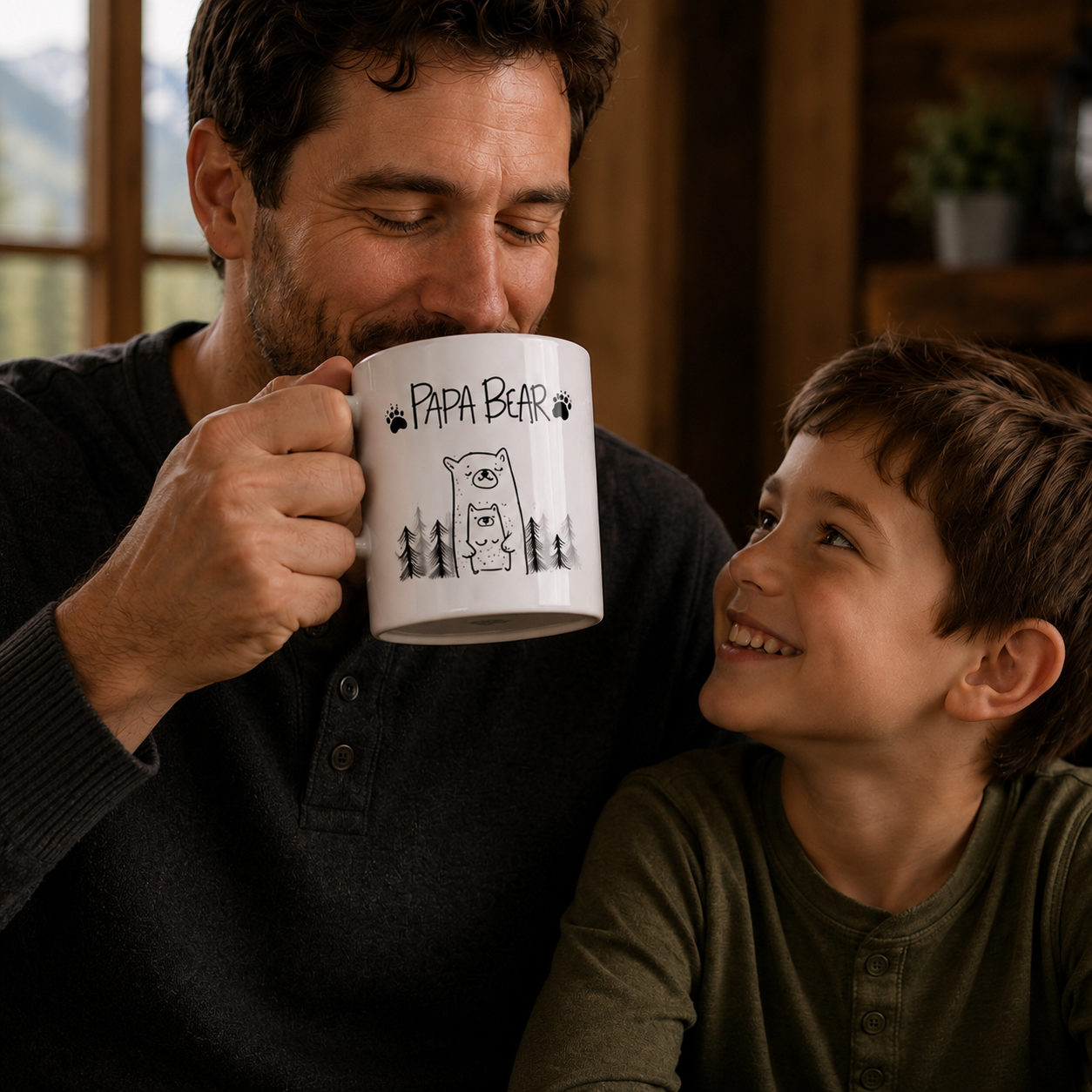 Papa Bear Gift Set for Dad