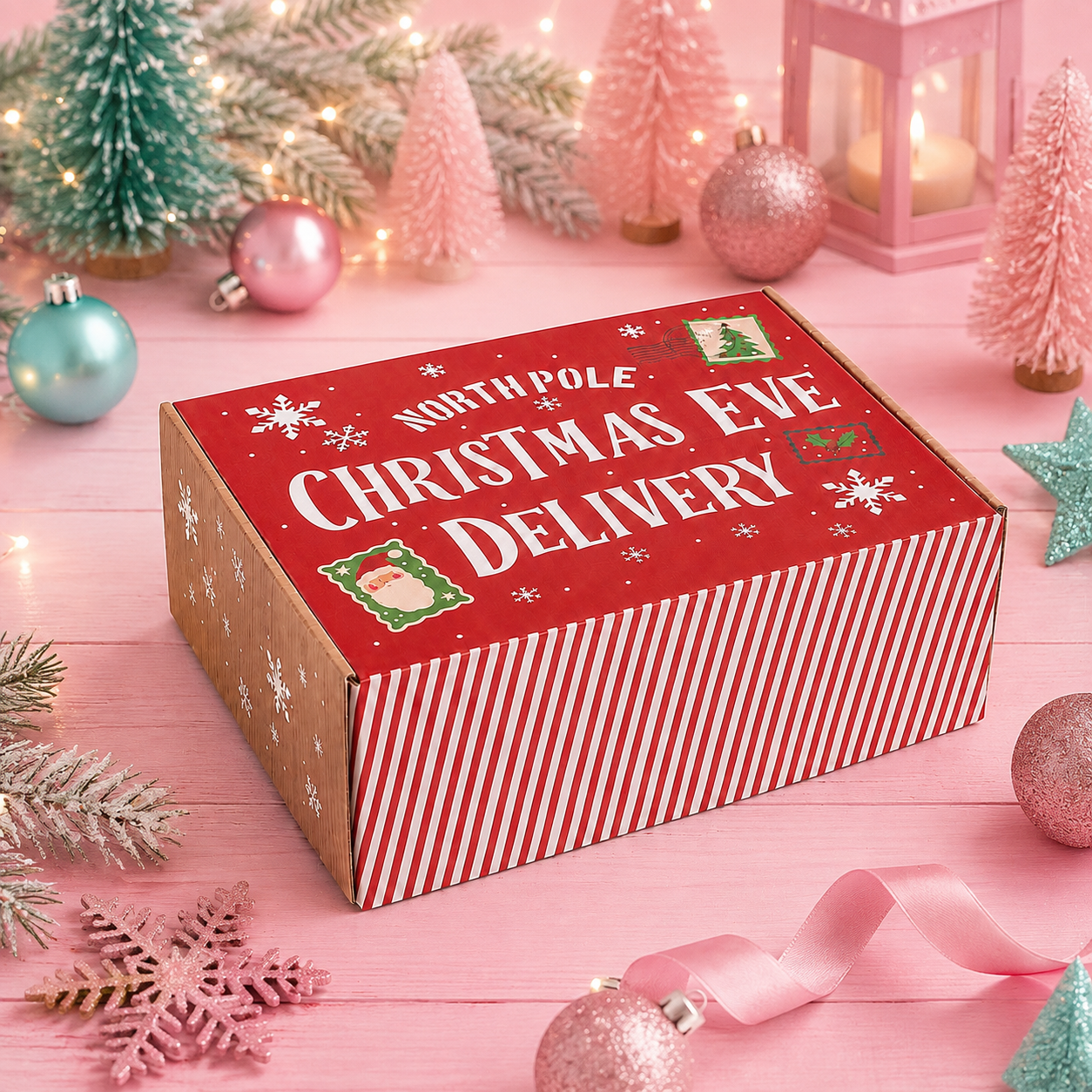Girls Christmas Eve Pyjama Gift Set