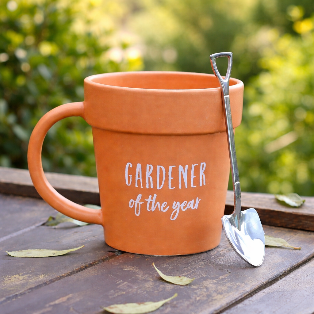 Gardener Of The Year Mug & Spoon