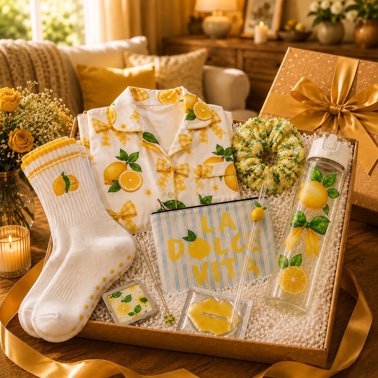 Amalfi Lemon Themed Gift Set