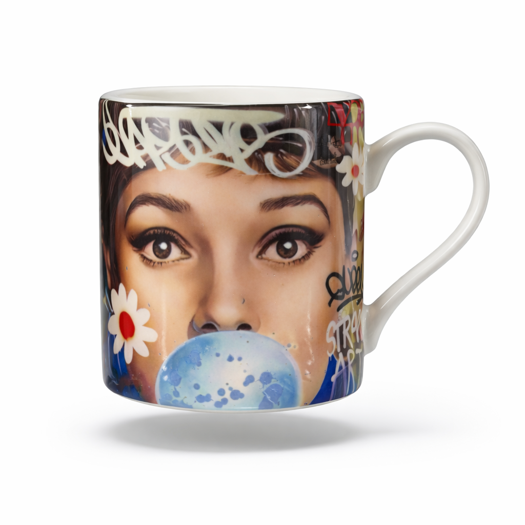 Urban Art Bubble Portrait Mug
