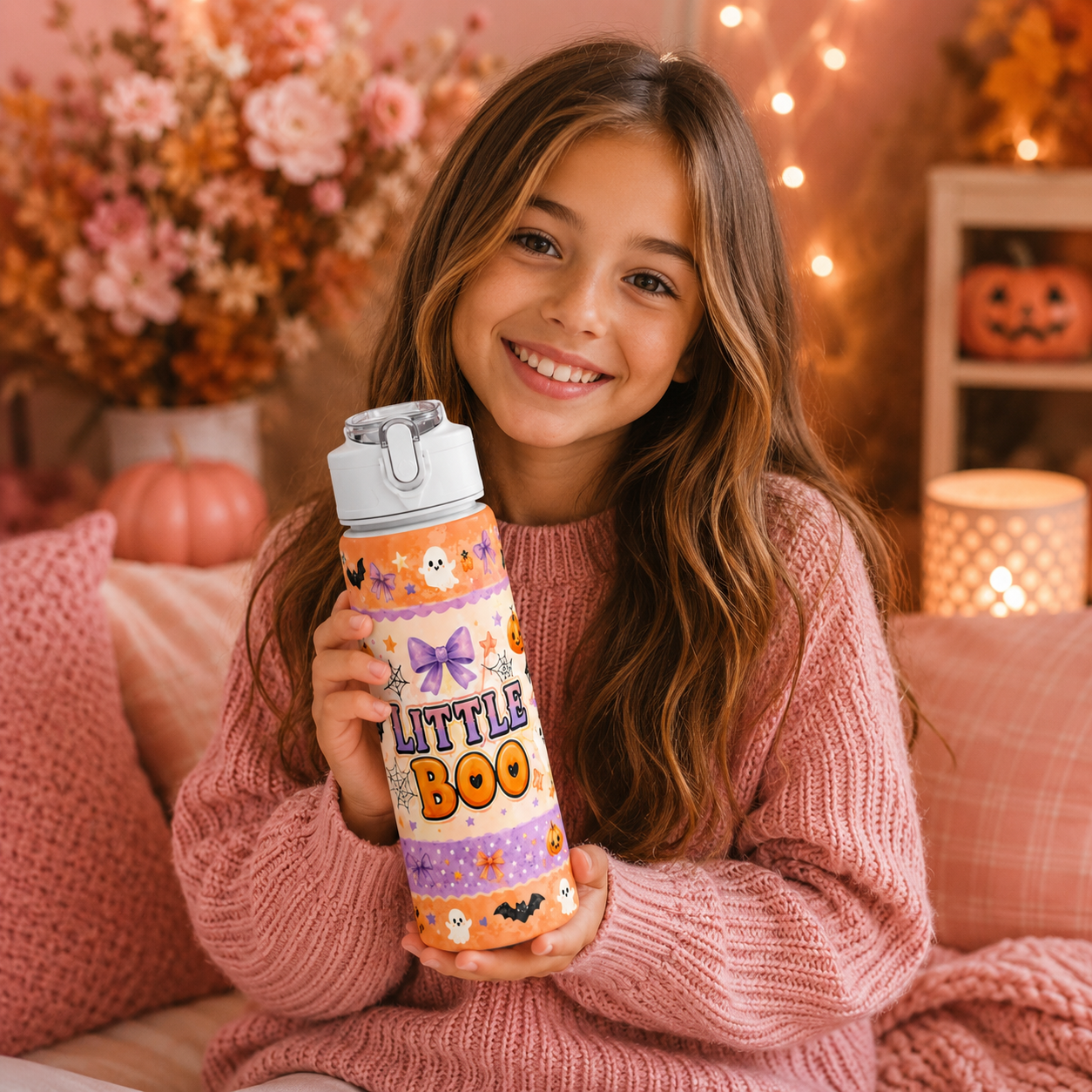 Girls Little Boo Halloween Gift Set