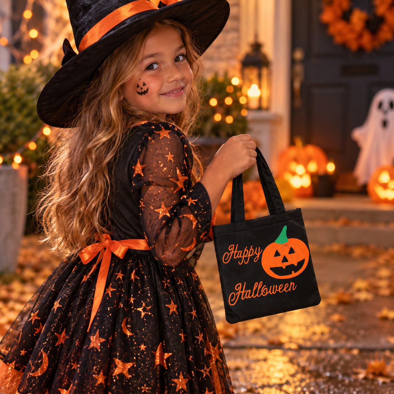 Girls Little Boo Halloween Gift Set