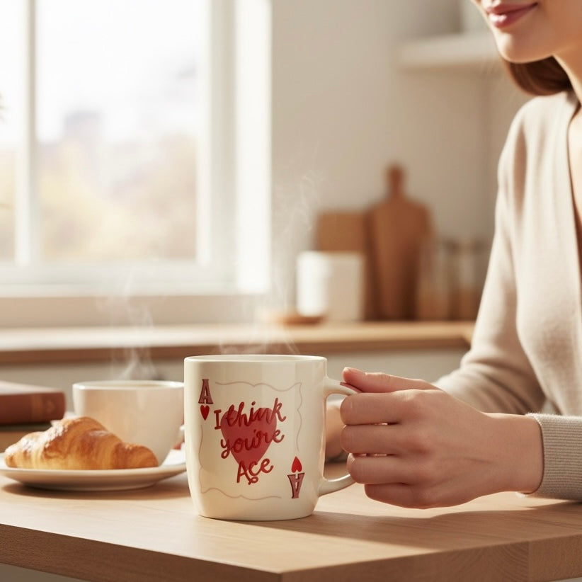 ‘I Think You’re Ace’ Mug & Plushy Gift Box