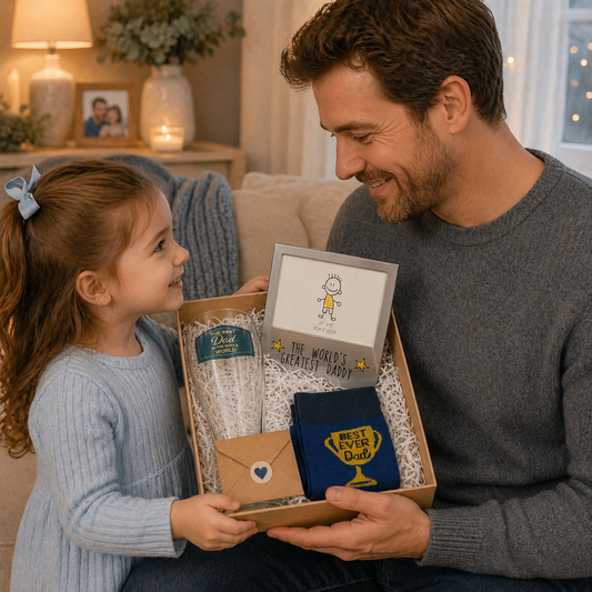 Glass & Photo Frame Gift Set For dad