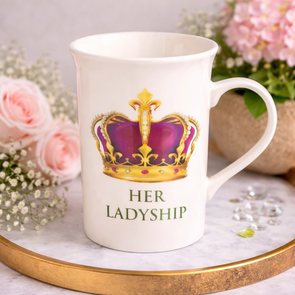 Porcelain Lordship & Ladyship Mugs