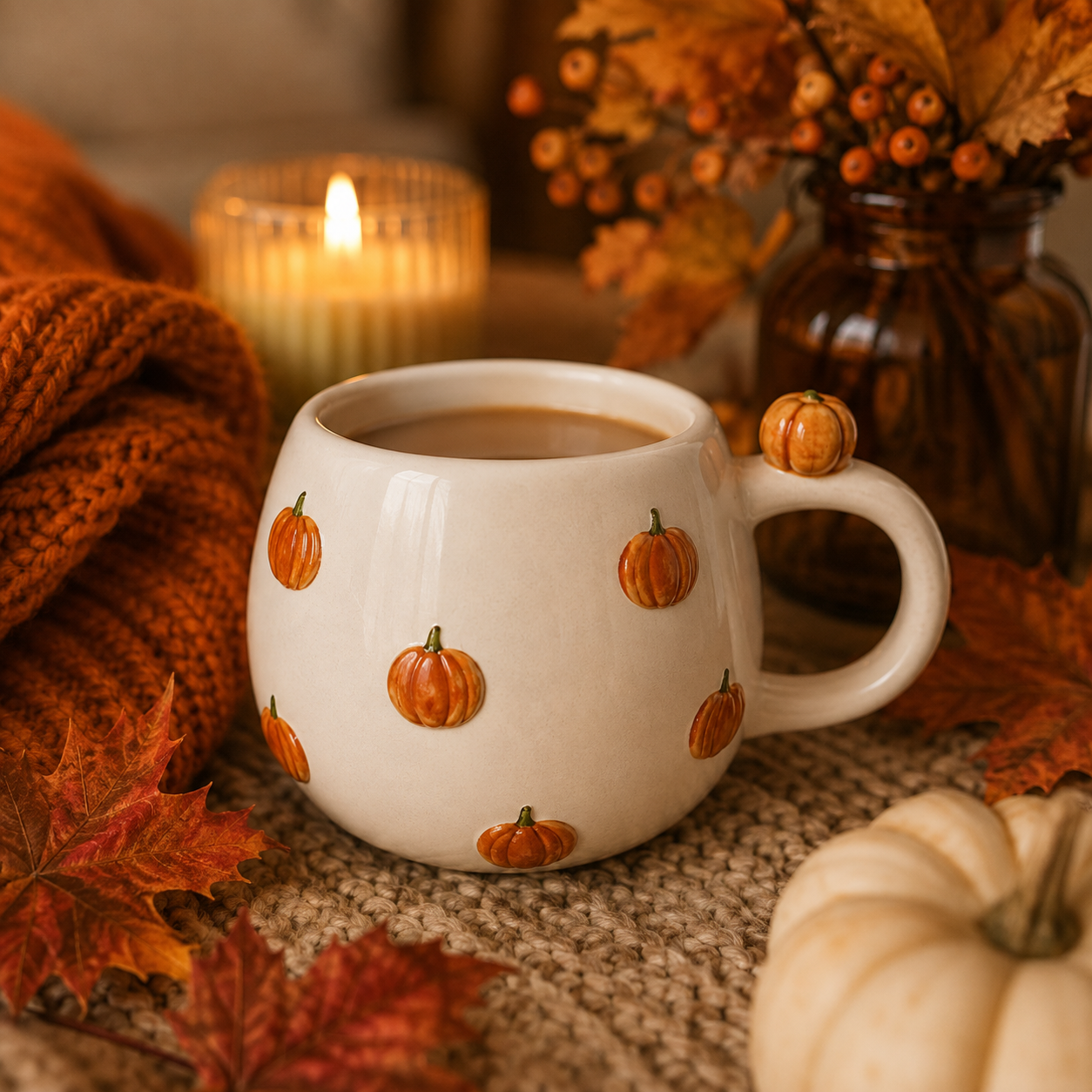Pumpkin Pyjama Autumn Gift Set 🍂