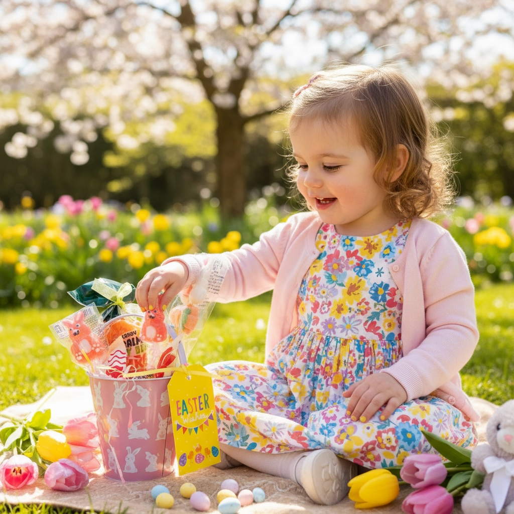 Easter Sweet Treats Tin Bucket
