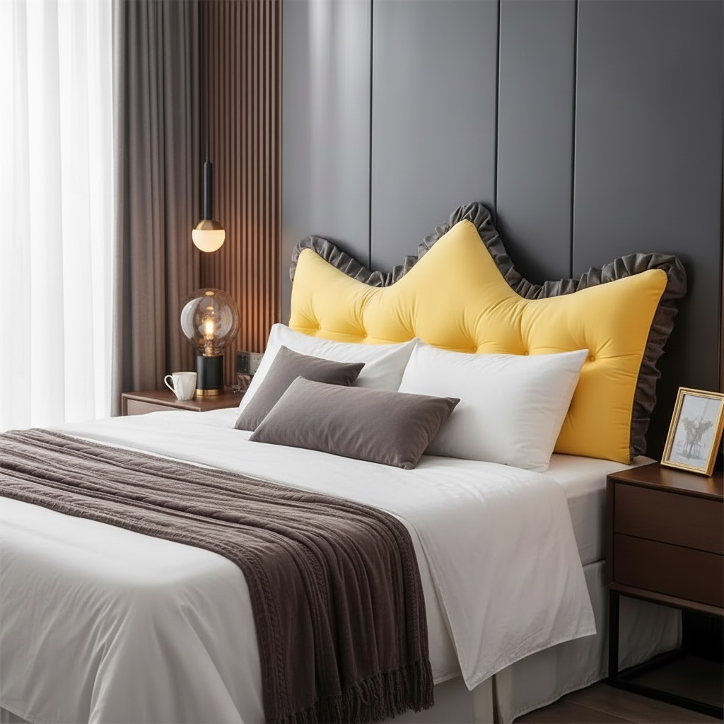 Princess Crown Headboard Pillow