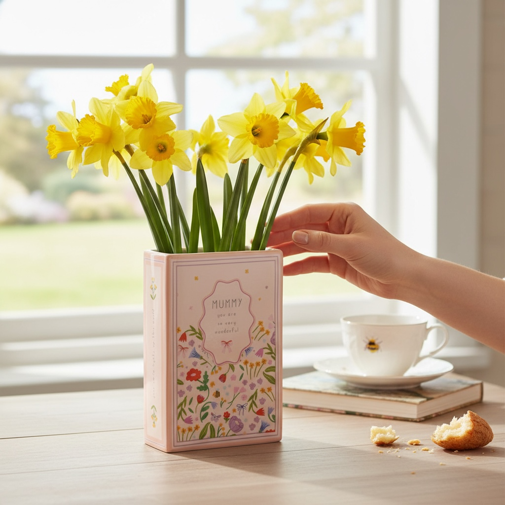 “Mummy You Are So Very Wonderful” Book Vase