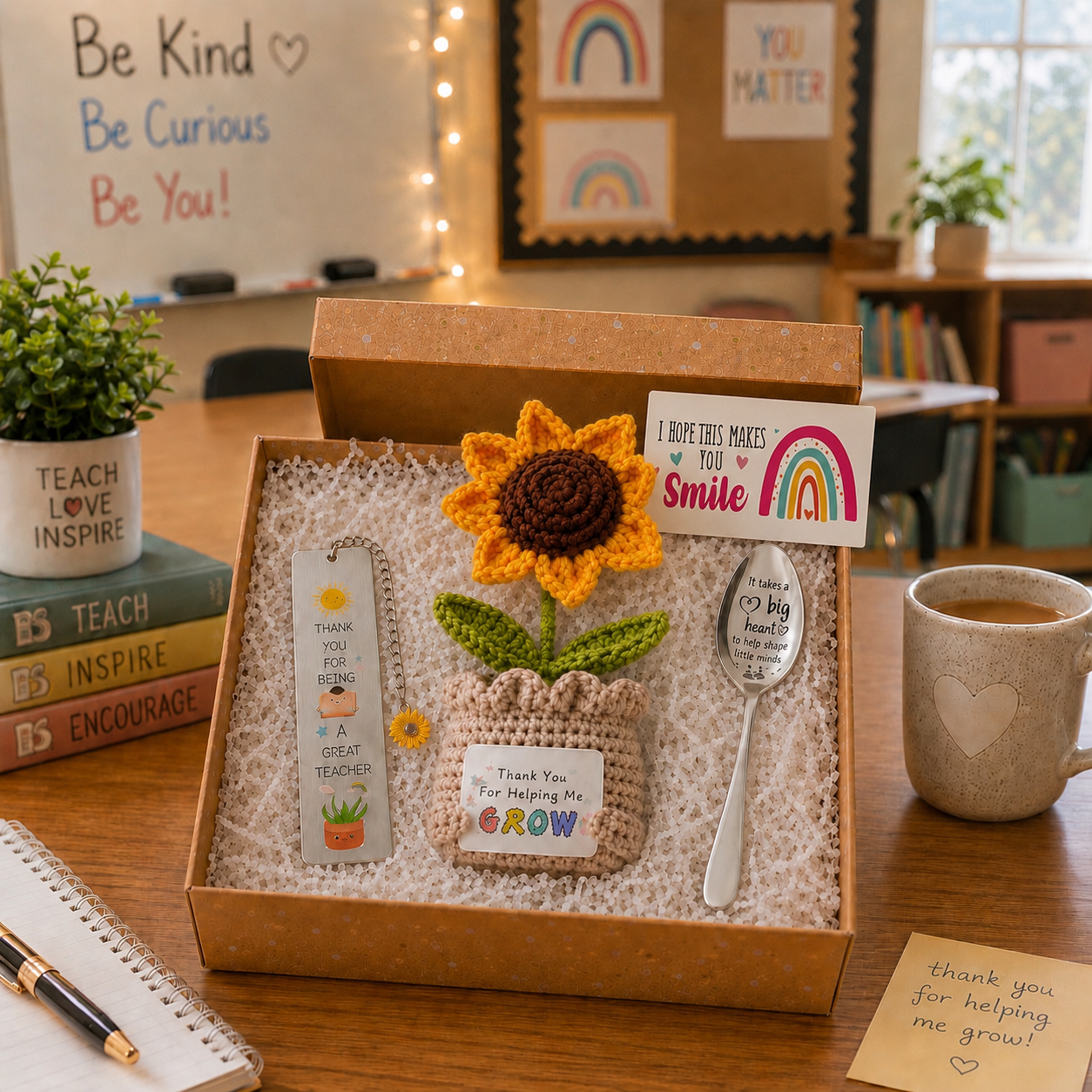 Teacher’s sunflower Gift Set