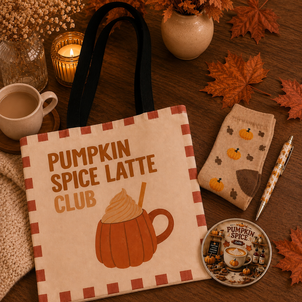 Pumpkin Spice Latte Club Letterbox Gift Set