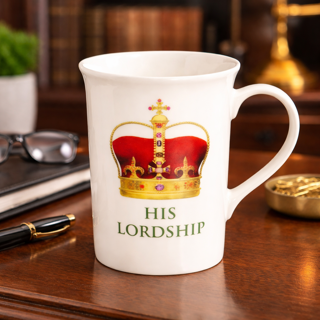 Porcelain Lordship & Ladyship Mugs