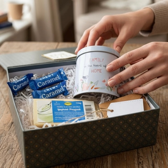 Candle, Cake & Comfort Gift Box