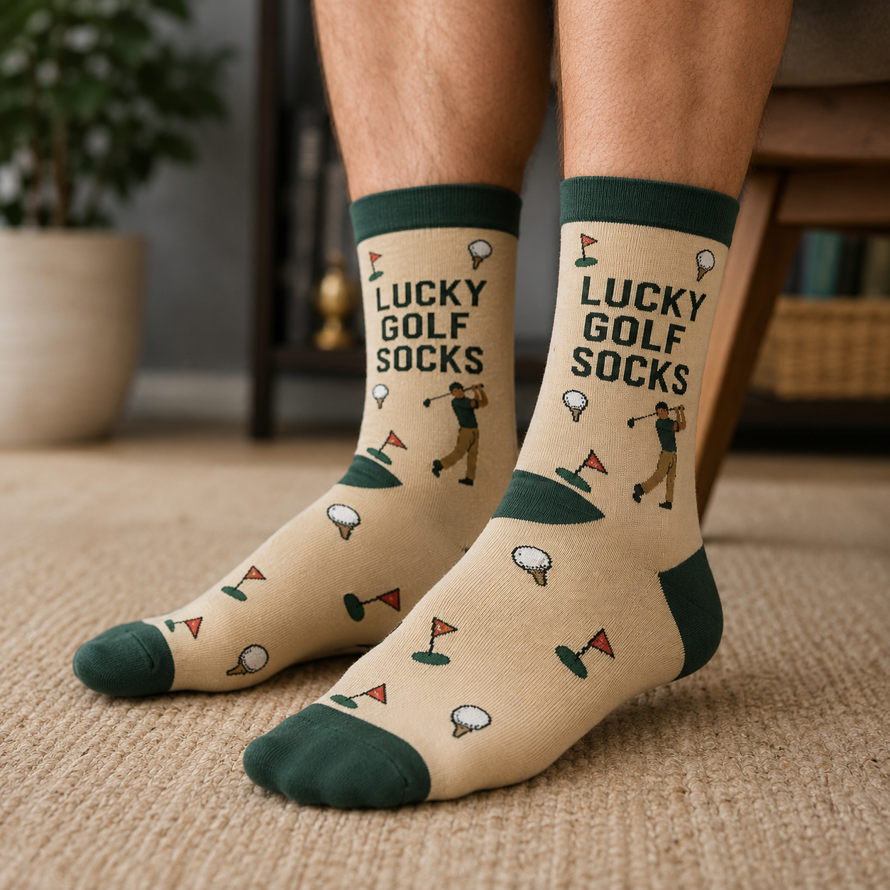 Golf Gift Set – Mug & Lucky Golf Socks Gift Box