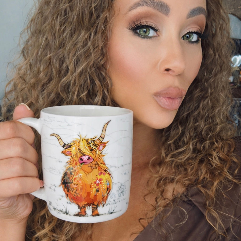Highland Cow Luxury Gift Set