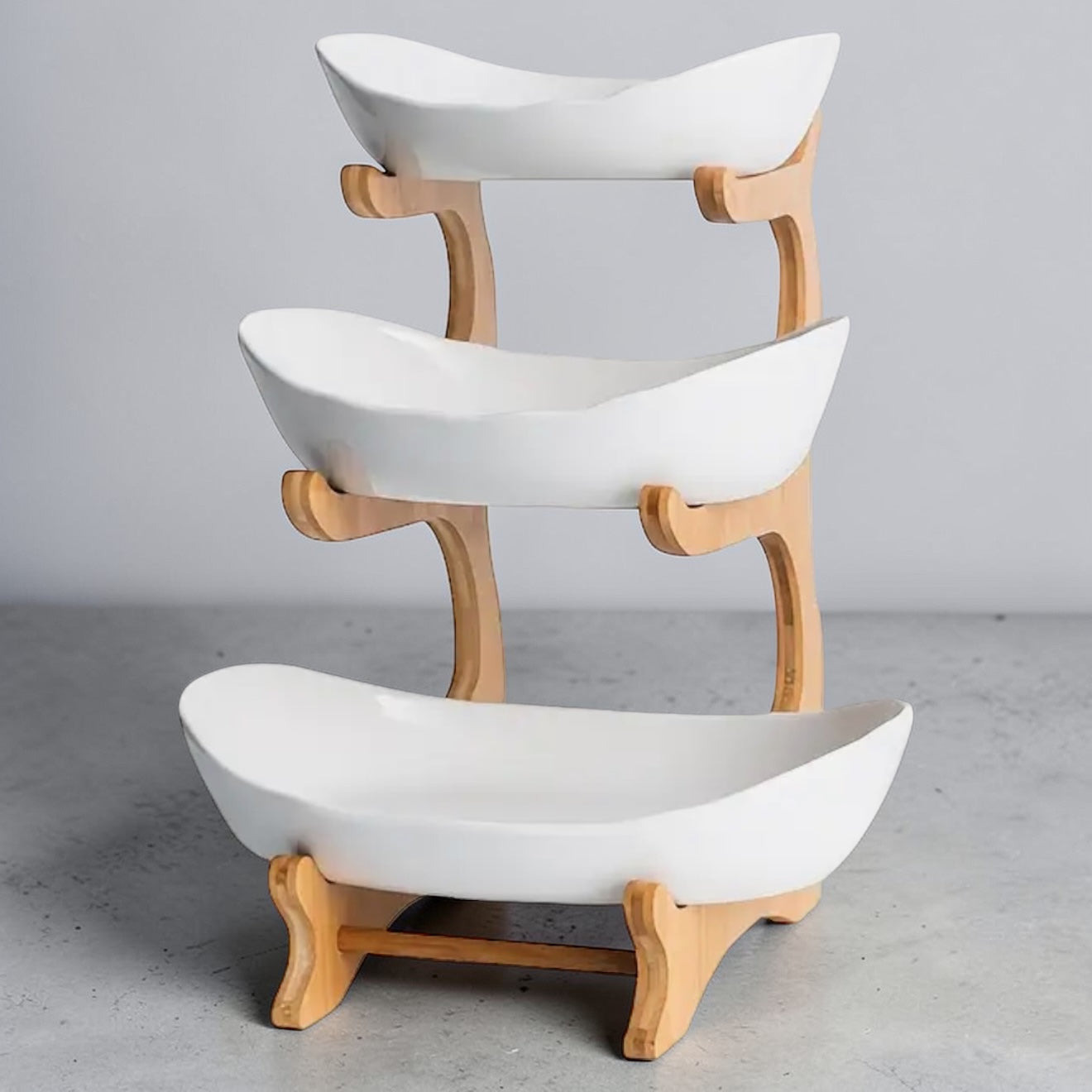3 Tier Fruit & Snack Bowls