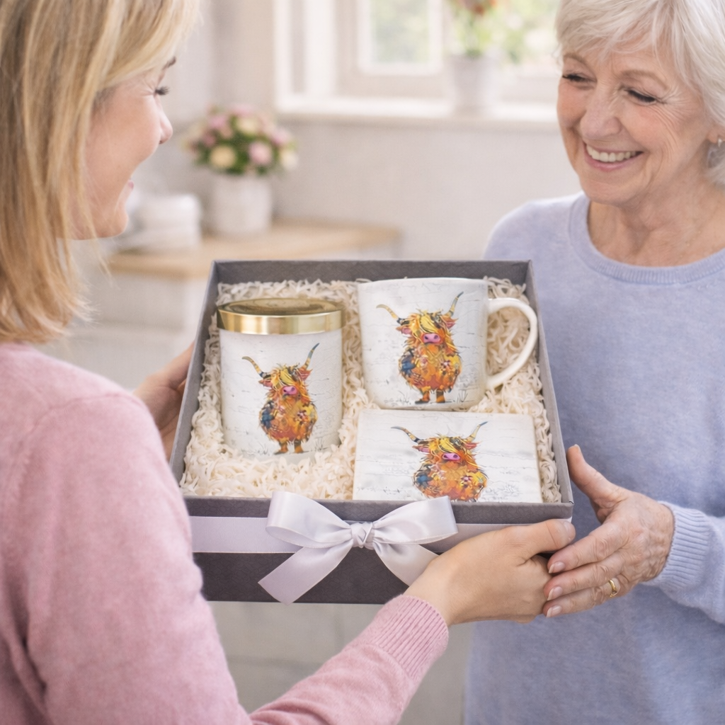 Highland Cow Luxury Gift Set