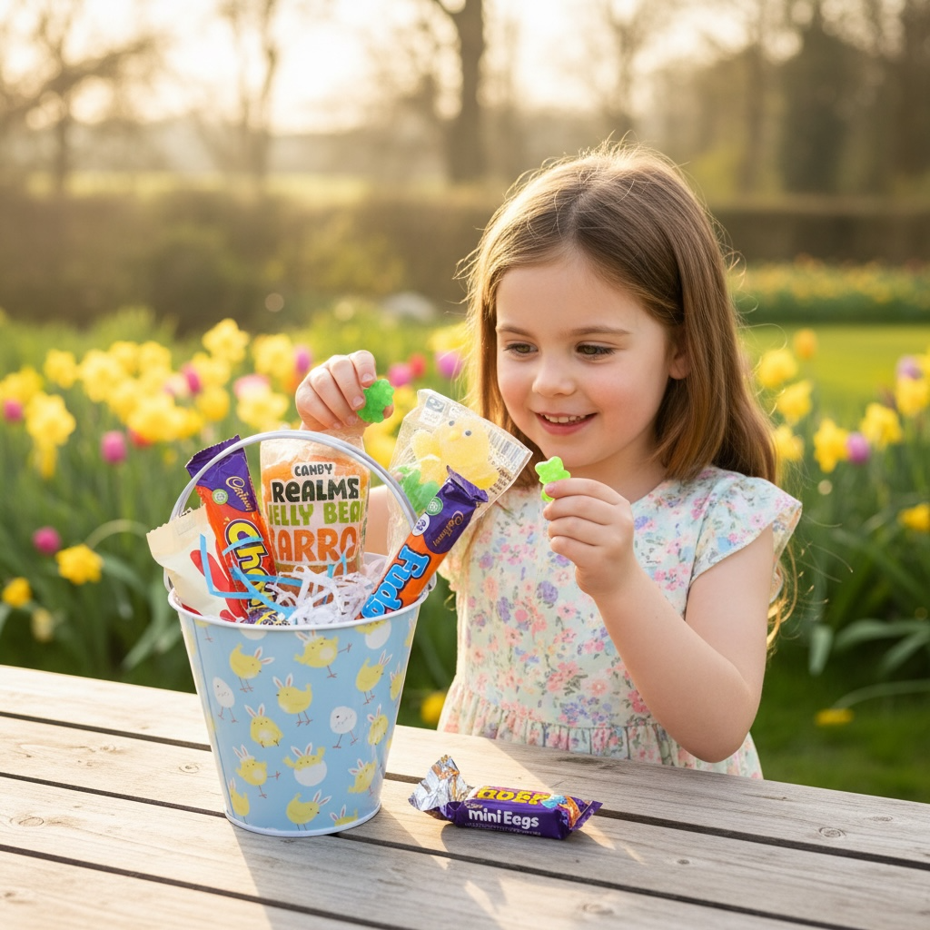 Easter Sweet Treats Tin Bucket