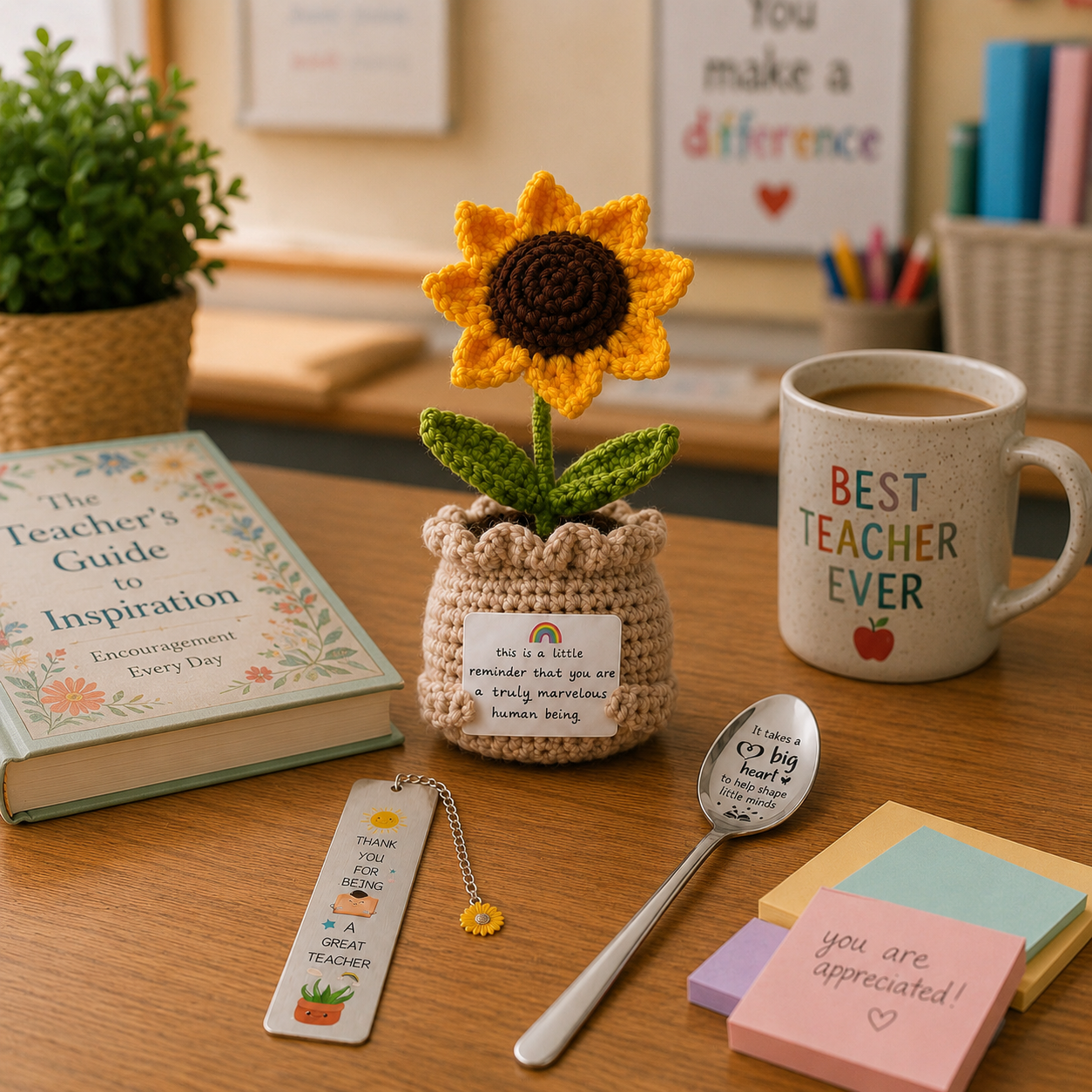 Teacher’s sunflower Gift Set